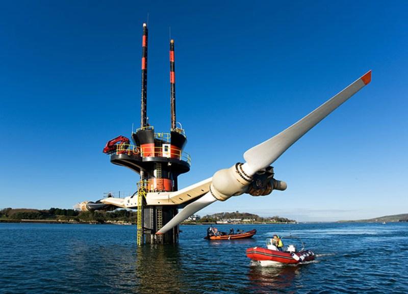 elektrownia morska na wodzie